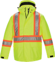 L01250 Parka isolé haute visibilité homme