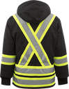 WK700 Manteau de sécurité d'hiver NOIR
