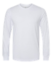 3501CVC T-Shirt cendré manches longues unisexe