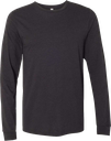 3501CVC T-Shirt cendré manches longues unisexe
