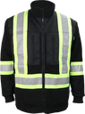 830X4 Manteau 4 en 1 haute visibilité résistant à l'eau