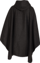 XP9012 Poncho en polar à capuchon