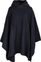 XP9012 Poncho en polar à capuchon