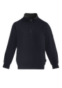 ZT366 Pull en molleton brossé à quart de zip unisexe