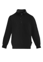 ZT366 Pull en molleton brossé à quart de zip unisexe