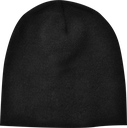 825 Tuque classique noire