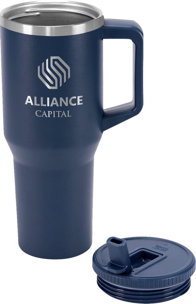 SL195PR Tasse avec paille rabattable