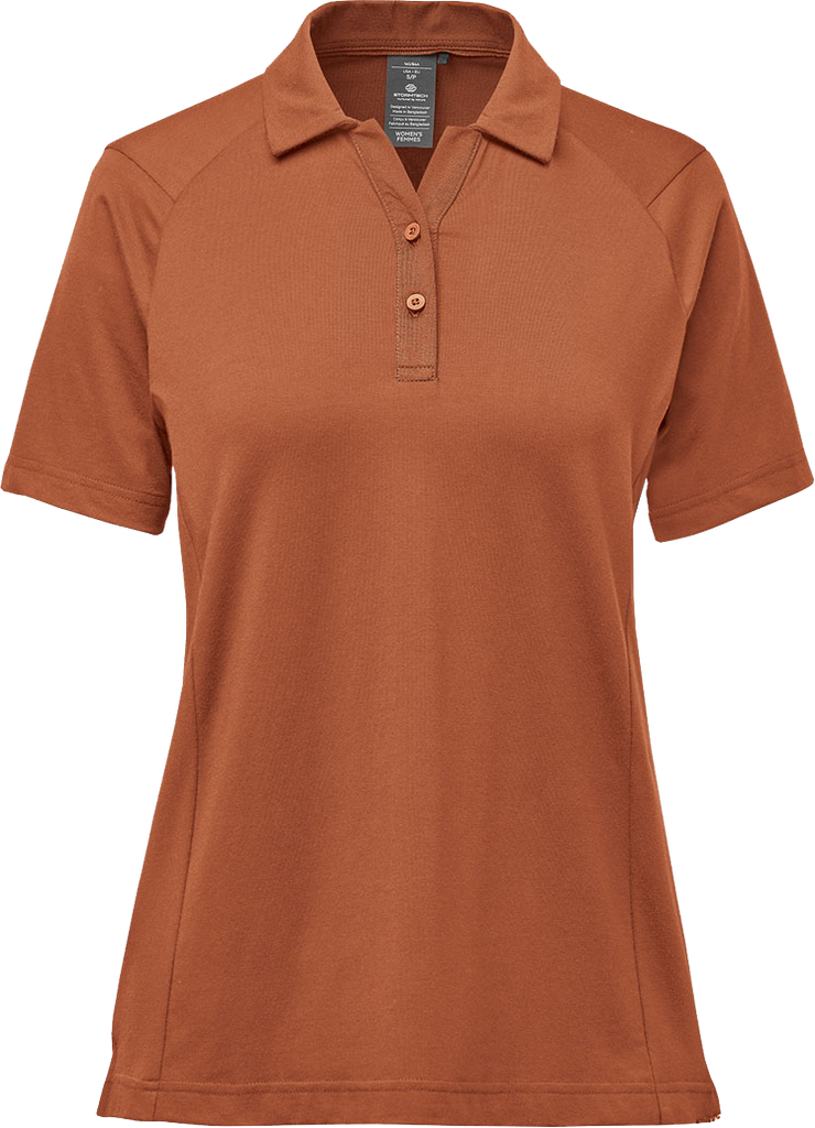 PSX-3W Polo Oasis femme-rouille