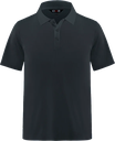 S05785 Polo piqué noir