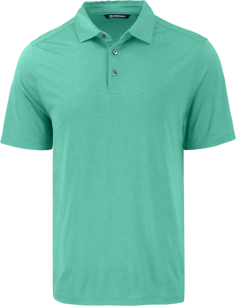 MCK01327 Polo recyclé homme-vert kelly