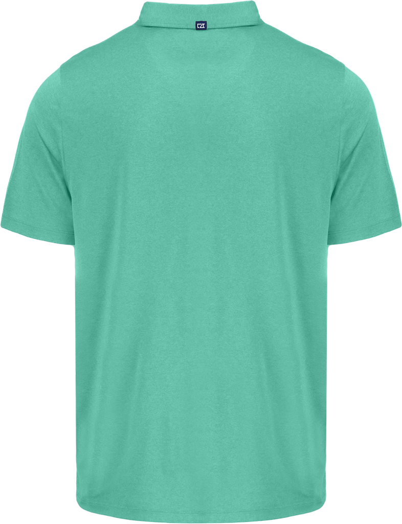 MCK01327 Polo recyclé homme-vert kelly-dos