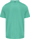 MCK01327 Polo recyclé homme-vert kelly-dos
