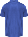 MCK01327 Polo recyclé homme-tour bleu-dos