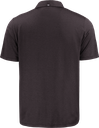 MCK01327 Polo recyclé homme-noir-dos