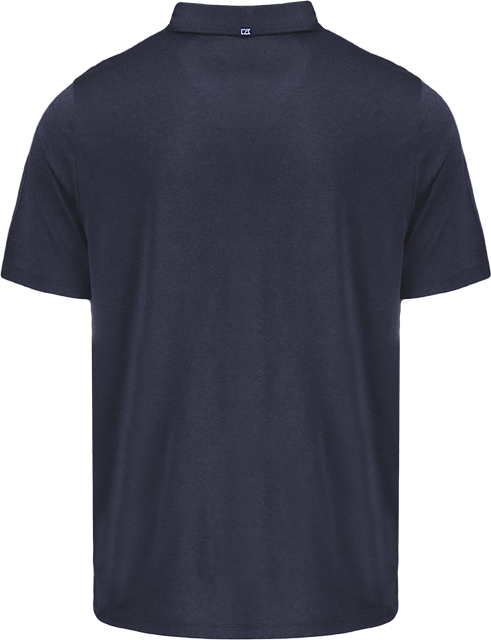 MCK01327 Polo recyclé homme-marine-dos