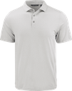 MCK01327 Polo recyclé homme-gris beton