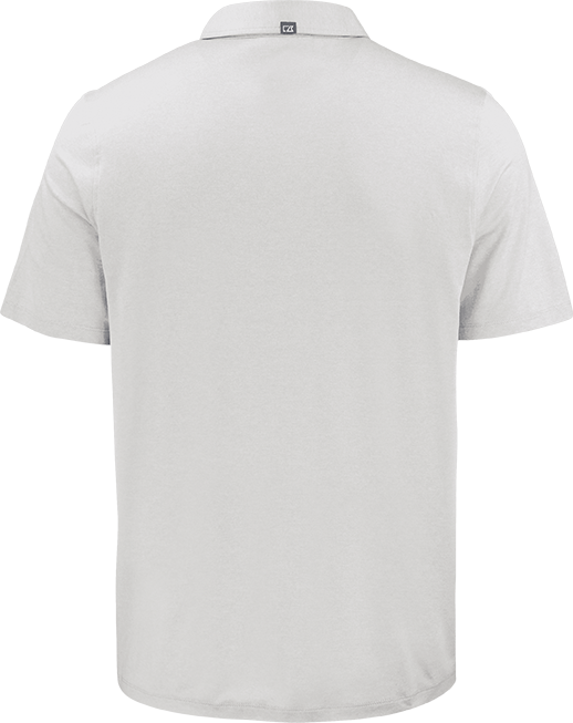MCK01327 Polo recyclé homme-gris béton