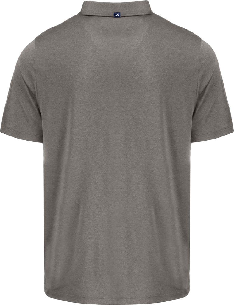 MCK01327 Polo recyclé homme-elemental grey-dos