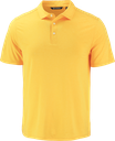 MCK01327 Polo recyclé homme-college gold