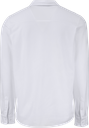 MCK01332 Chemise en maille piqué tri-mélange homme-blanc