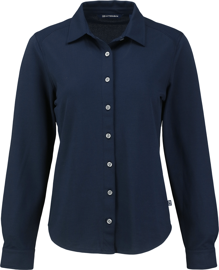 LCK00188 Chemise en maille tri-mélange femme