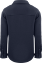 LCK00161  Veste chemise écologique recyclée femme-marine