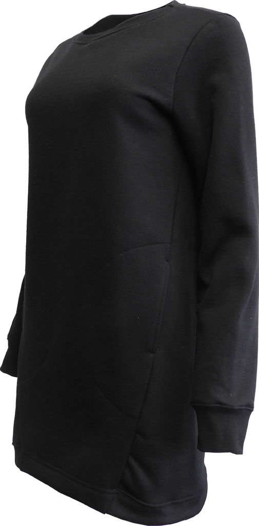 XO7005W Robe ouaté col rond