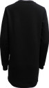 XO7005W Robe ouaté col rond