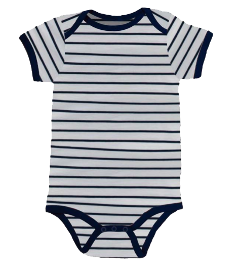 A6805B Dormeuse bébé rayé