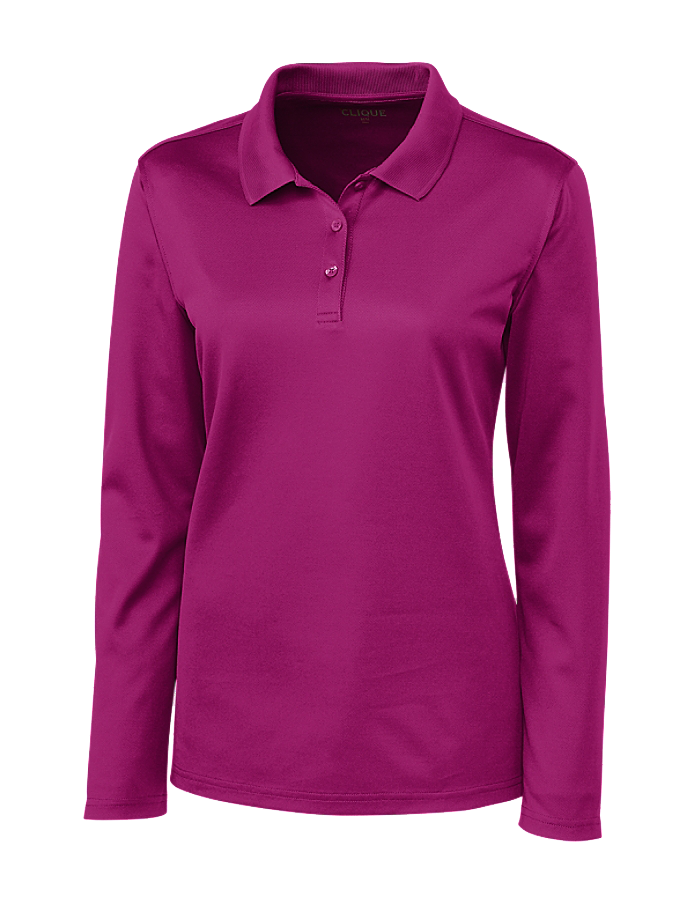 LQK00066 Polo piqué Spin m.l. femme