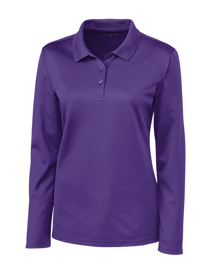 LQK00066 Polo piqué Spin m.l. femme