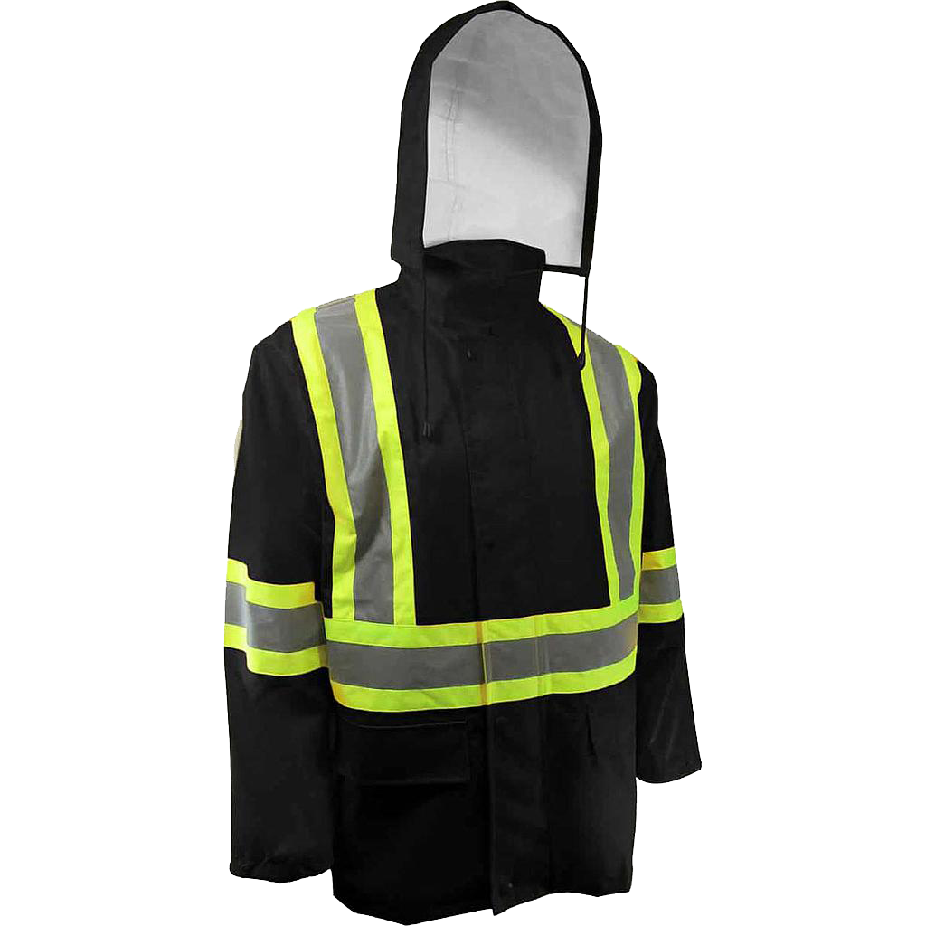 80-204J Manteau imperméable avec bandes