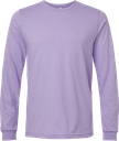 3501CVC T-Shirt cendré manches longues unisexe