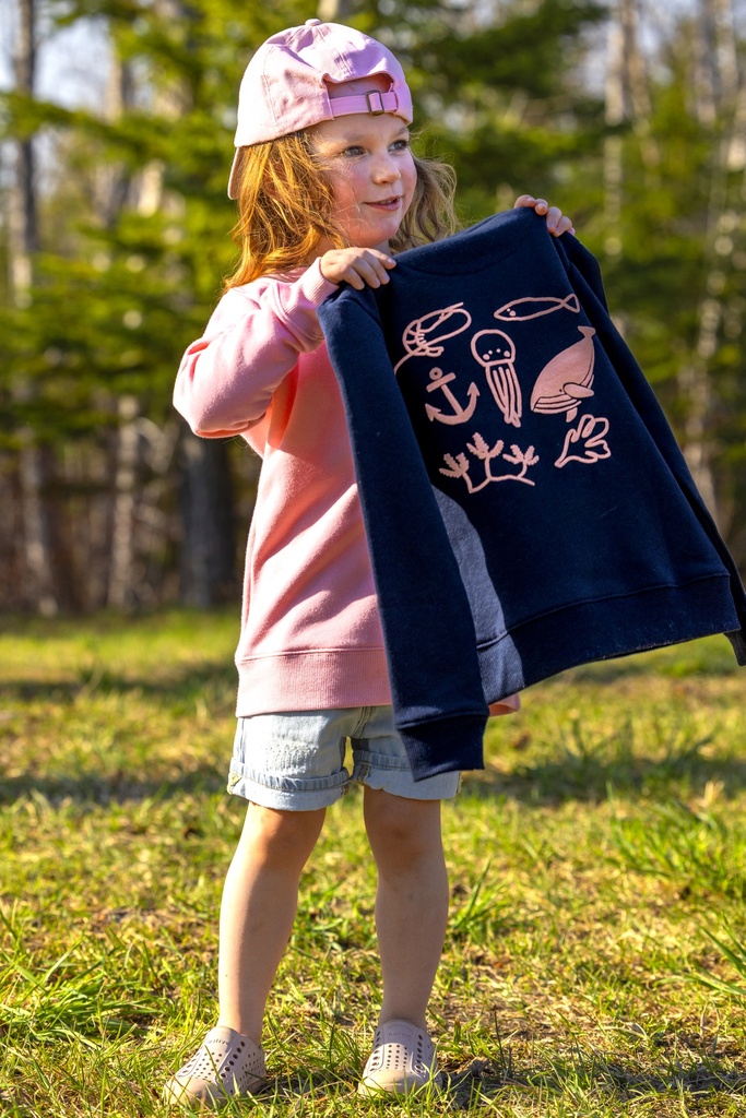 XO732J Ouaté col rond enfant-junior