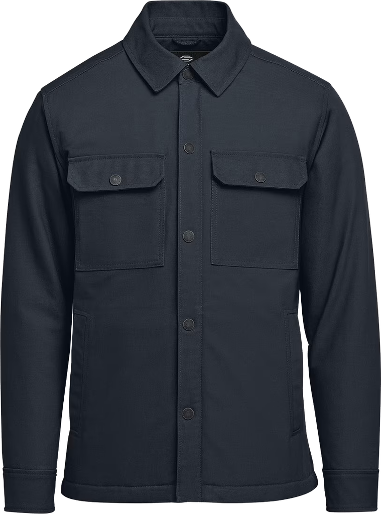 CJK-2M Veste en toile doublée sherpa homme