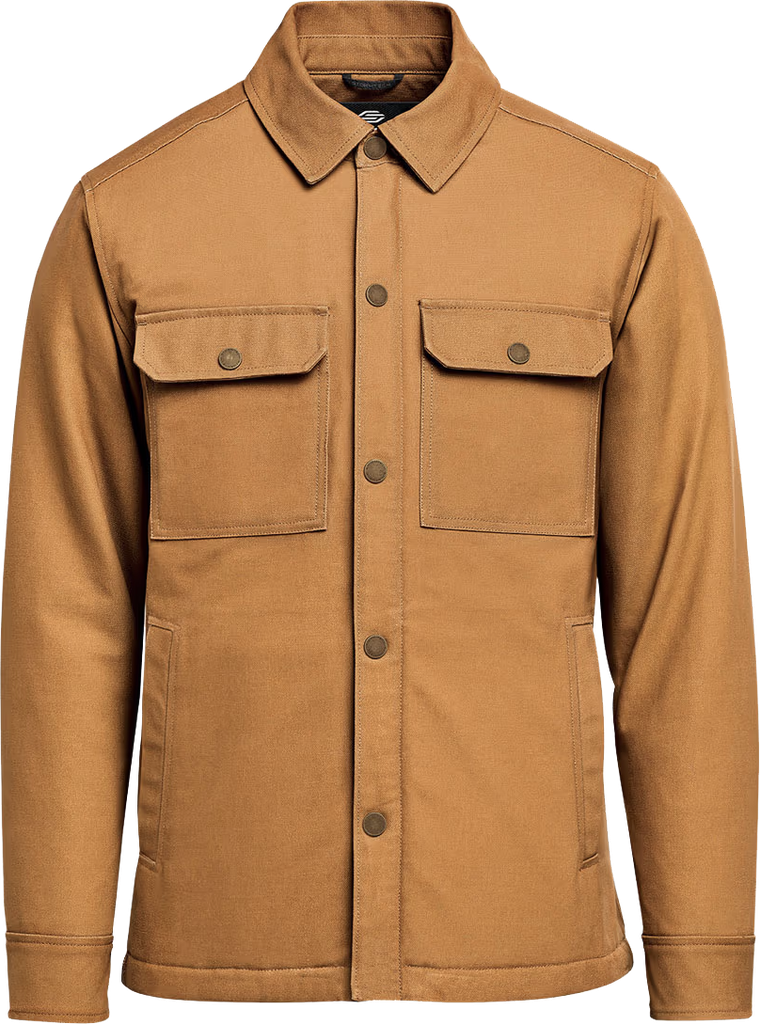 CJK-2M Veste en toile doublée sherpa homme