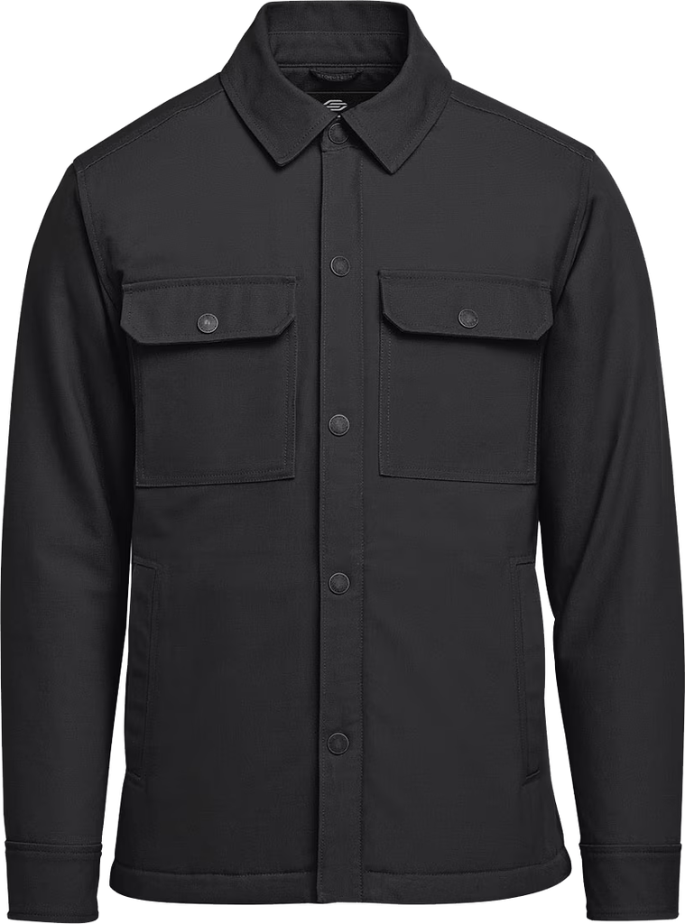 CJK-2M Veste en toile doublée sherpa homme