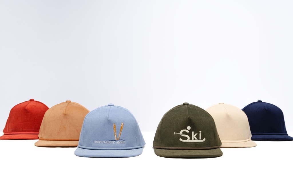 U450 Casquette velours côtelé