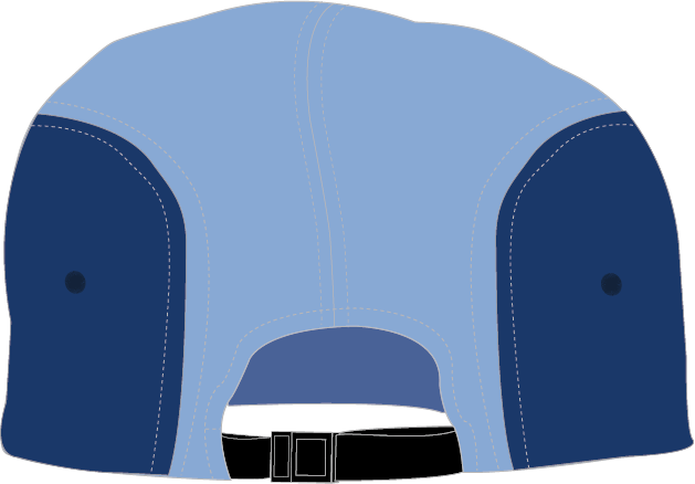 U440E Casquette 5 panneaux enfant en coton
