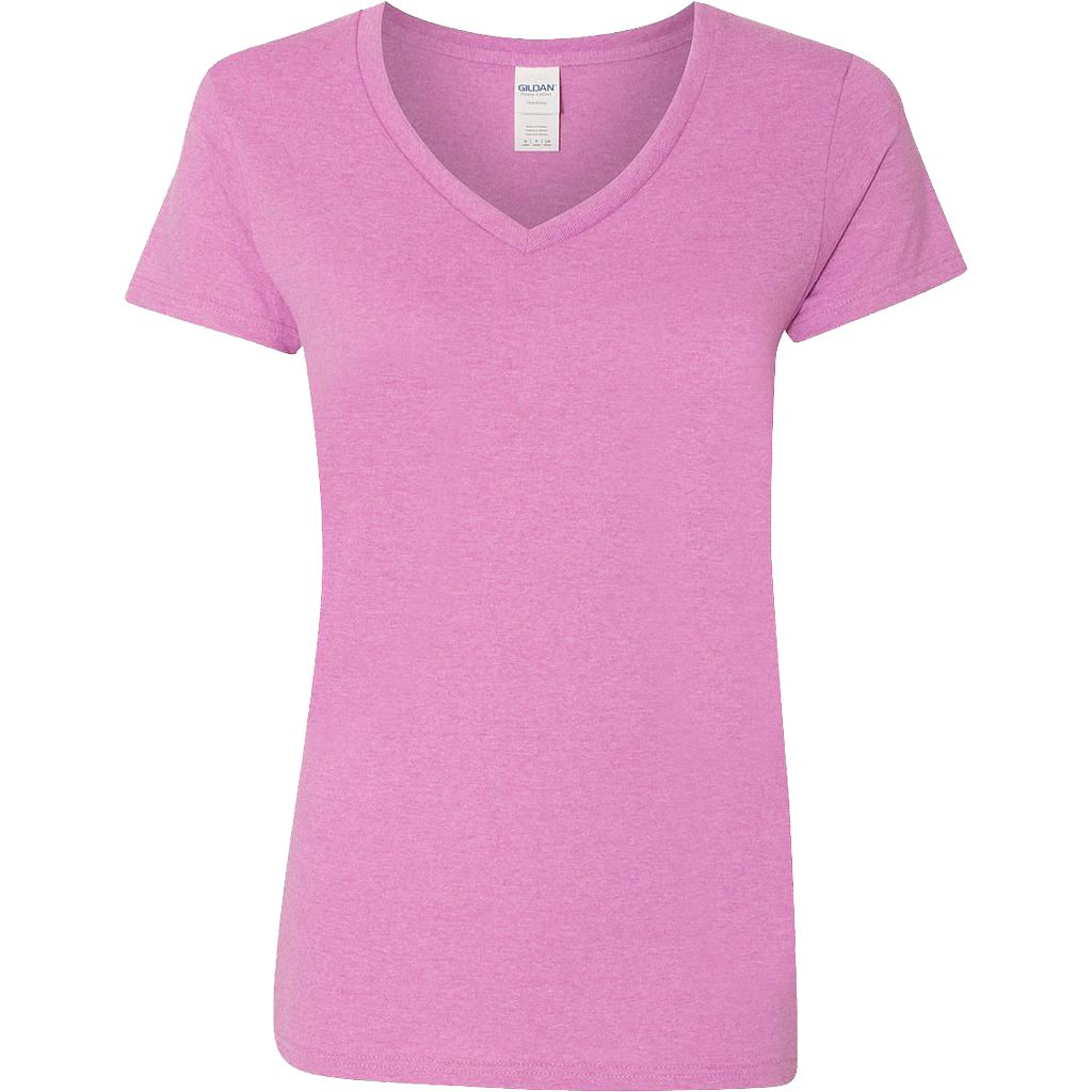 5V00L T-SHIRT COL V FEMME