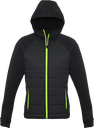 J515L VESTE CAPUCHON HYBRIDE DAME