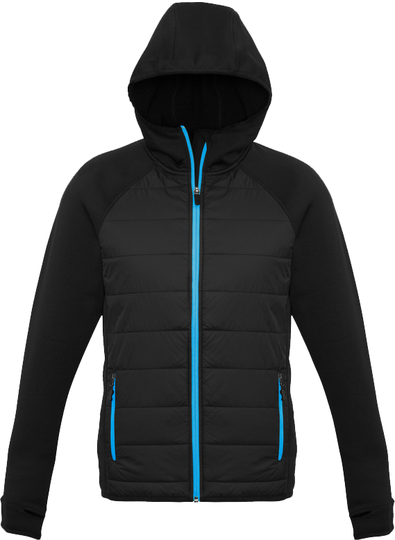 J515M VESTE CAPUCHON HYBRIDE HOMME