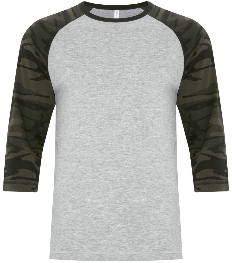 ATC0822 T-SHIRT FILÉ BASEBALL UNISEXE