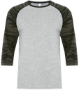 ATC0822 T-SHIRT FILÉ BASEBALL UNISEXE