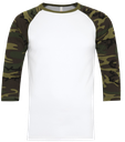 ATC0822 T-SHIRT FILÉ BASEBALL UNISEXE