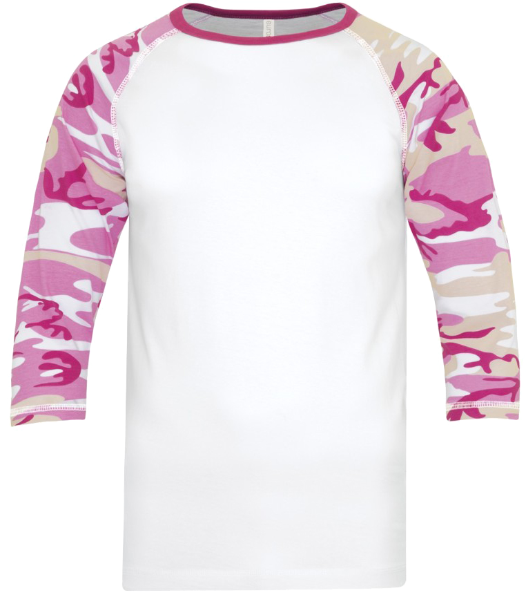 ATC0822 T-SHIRT FILÉ BASEBALL UNISEXE