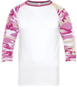 ATC0822 T-SHIRT FILÉ BASEBALL UNISEXE