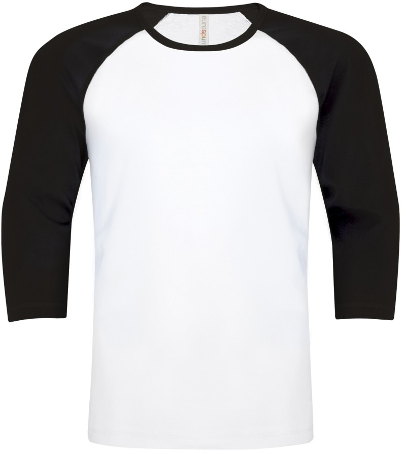 ATC0822 T-SHIRT FILÉ BASEBALL UNISEXE