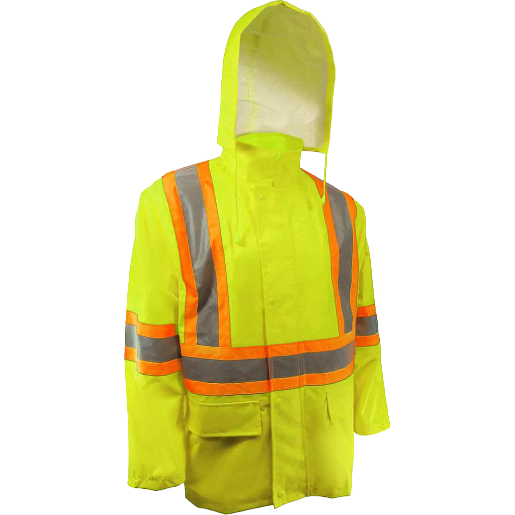 80-204J manteau imperméable avec bandes