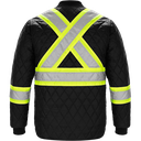 L01220 blouson matelassé haute-visibilité